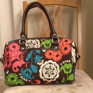 VERA BRADLEY DUFFLE HANDBAG